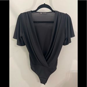 Zara Bodysuit Black Size Small